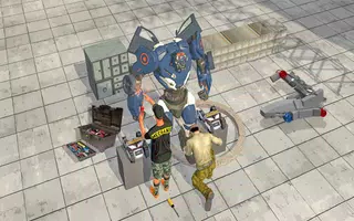 Transformer Robot Mechanic:Real Mechanic Robot 3D screenshot 6