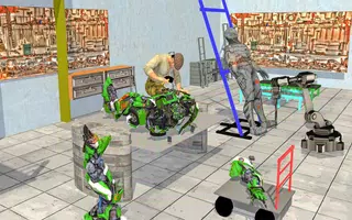 Transformer Robot Mechanic:Real Mechanic Robot 3D screenshot 7