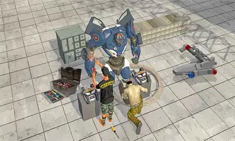Transformer Robot Mechanic:Real Mechanic Robot 3D screenshot 2