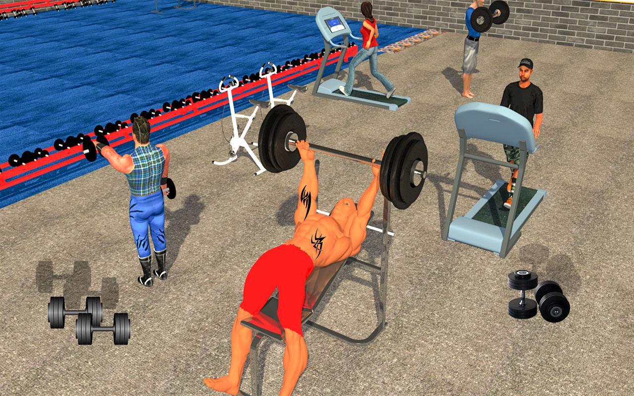 Virtual Gym Fitness Clubbody Builders Simulator For Android - exercise simulator roblox