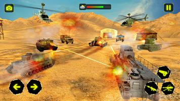 Clash Of War Tanks 18: attaque de missile capture d'écran 1