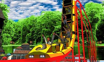 Mô phỏng Tương lai Roller Coaster Thrill Ride ảnh chụp màn hình 3