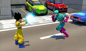 Goku Warriors vs Superheroes Fighter Grand Battle Affiche