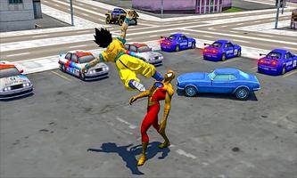 Goku Warriors vs Superheroes Fighter Grand Battle capture d'écran 3