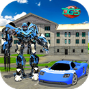 Grand Super Car Robot Flash Speed Battle APK