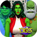 Cô-Bulk Super Girl Warrior: Clash of Monsters APK