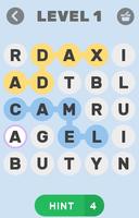 Puzzle Word Game : Animals Name Cartaz