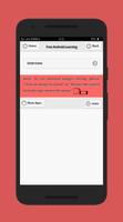 Free Android Learning capture d'écran 2