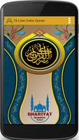 16 Line Color Quran plakat