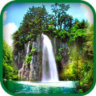 Insta waterfall Wallpaper biểu tượng