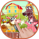 Kids Tile Puzzle - Kids cartoon animal Puzzle APK