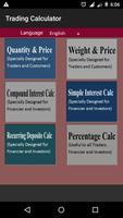 Trading Calculator poster