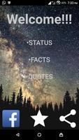 Status Facts Quotes poster