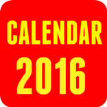 Calendar 2016