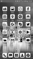 1 Schermata Grey Launcher Theme FREE