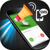 Caller name announcer plus flash on Call and SMS icono