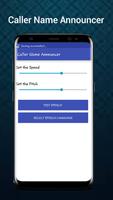 Caller name announcer plus flash on Call and SMS captura de pantalla 3