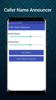 Caller name announcer plus flash on Call and SMS capture d'écran 3