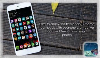 Rain Launcher Theme FREE Affiche