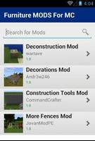 Furniture MODS For MC скриншот 1