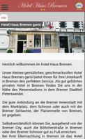 Hotel Haus Bremen plakat