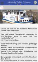 Hotelschiff Perle Bremen Affiche