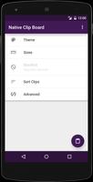 Native Clipboard Plakat