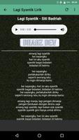 Lagu Lagi Syantik - Siti Badriah Mp3 Offline plakat