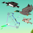 ördek avı - Kuş oyunlar av simgesi
