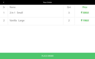Restaurant order kiosk screenshot 3
