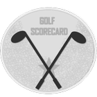 Golf Scorecard Zeichen