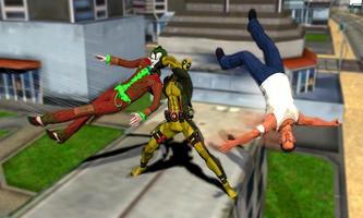 Dual Sword Pool Superhero Crime battle Legend City screenshot 2