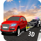 Highway Police Car Chase-Grappler Police Bumper icon