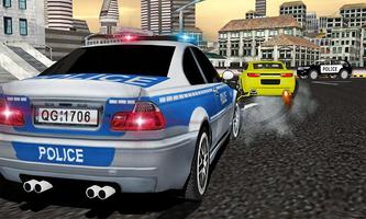 Highway Police Car Chase-Grappler Police Bumper screenshot 2