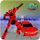 Muscle Car Robot War:Transforming Robot Super Car APK