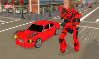 Muscle Car Robot War:Transforming Robot Super Car Affiche