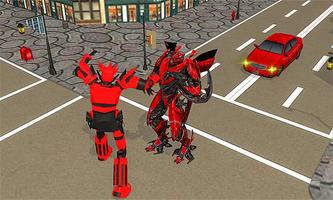 Muscle Car Robot War:Transforming Robot Super Car captura de pantalla 2