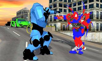 Mutant Spider Robot Transformation Superhero capture d'écran 3