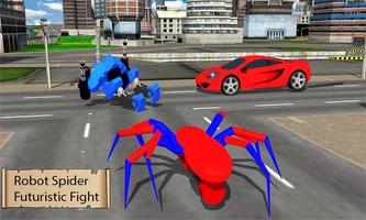 Mutant Spider Robot Transformation Superhero capture d'écran 2