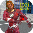 Super Multi Speed Flash Girl Warrior hero