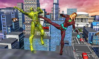 Super Multi Speed Flash Girl Warrior hero Affiche