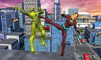 Super Multi Speed Flash Girl Warrior hero poster