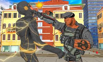 Super Black flash speed lightning hero:Flash Game screenshot 2