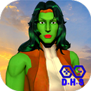 Super Bulk Girl Warrior: héroes de Multi Monster APK