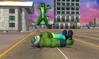 Super Bulk Girl Warrior:Multi Monster Superheroes screenshot 3