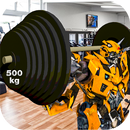 Transformer Robots Gym Fitness Trainer:Robots Gym aplikacja