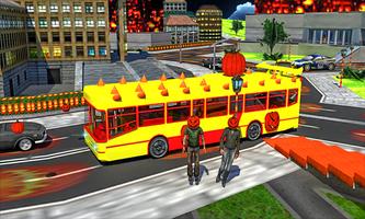 Potwór Halloween Party Bus Service kierowcy screenshot 1