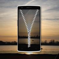 برنامه‌نما Sunset Zipper Lock Screen عکس از صفحه