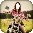 Women Bike Photo Suit আইকন
