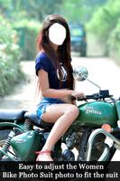 Women Bike Photo Suit স্ক্রিনশট 1